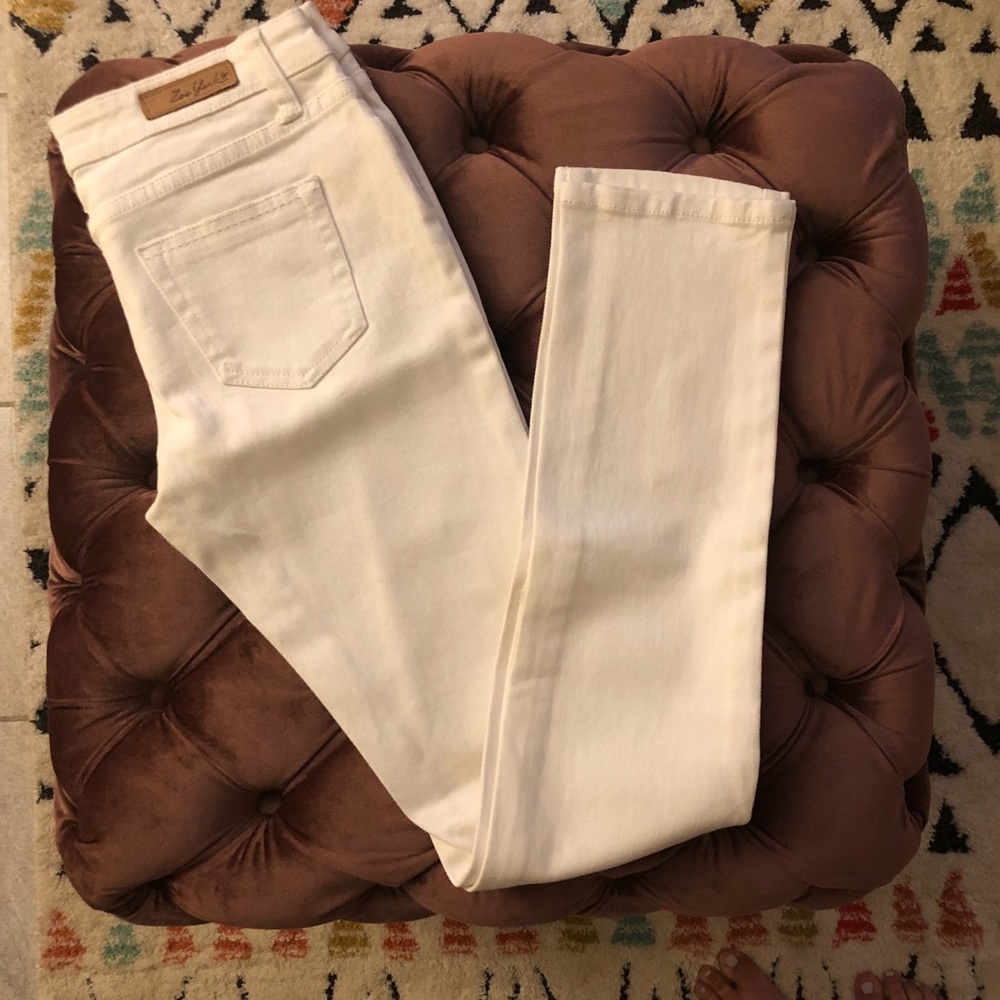 White Denim Jeans Size 3
